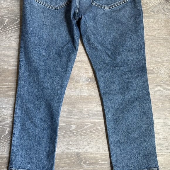 AGOLDE Riley High Rise Straight Crop in Transfer 29 - Picture 12 of 12